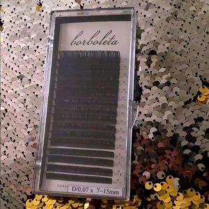 Borboleta Volume Eyelash Exten D curl 0.07 7-15mm